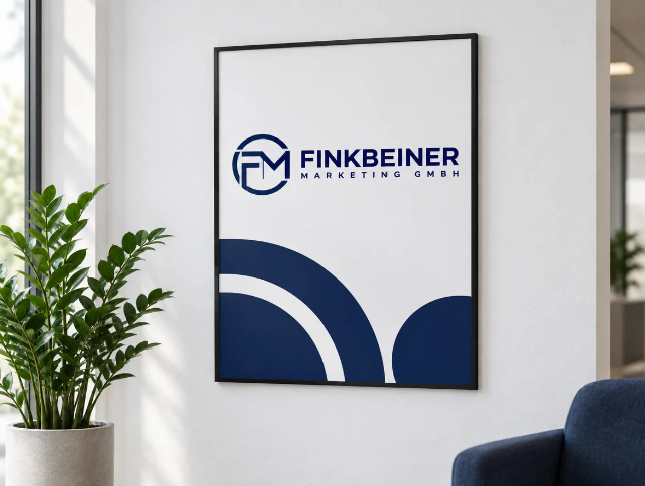 Praxis-Plakat A2 mit Finkbeiner-Logo